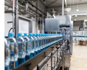 Hexagonal Water applied to bottled water